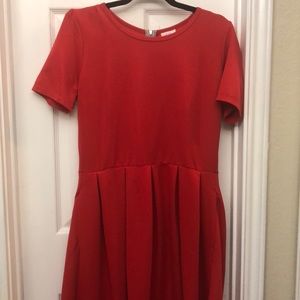 Tomato Red Lularoe Amelia